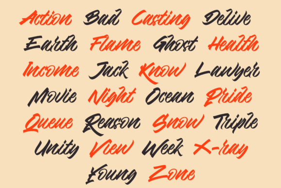Axentav HSC Font - Preview 4