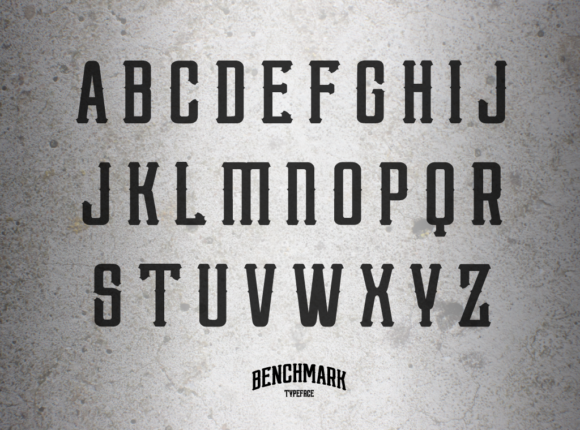 Benchmark Font - Preview 5