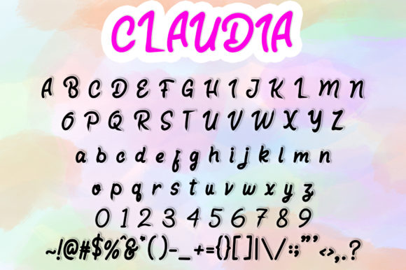 Claudia Font - Preview 1