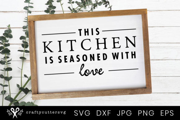 Country Kitchen Decor Clipart | Kitchen Sign Farmhouse