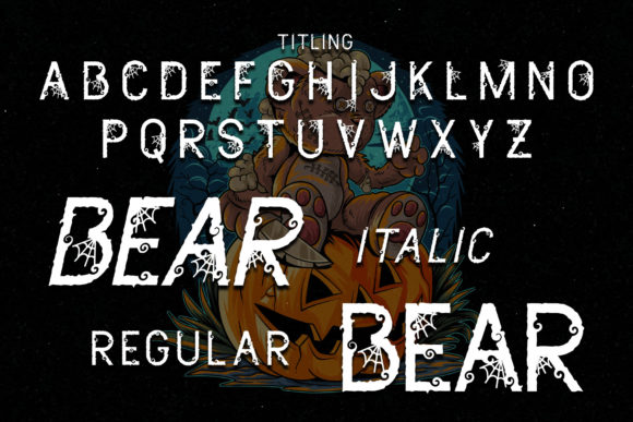 Dead Bear Font - Preview 6
