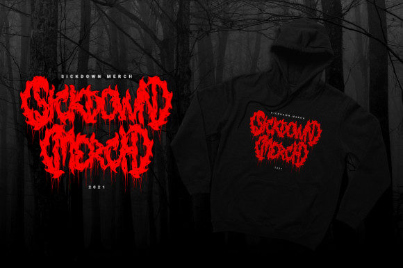 Deadwax Font - Preview 2