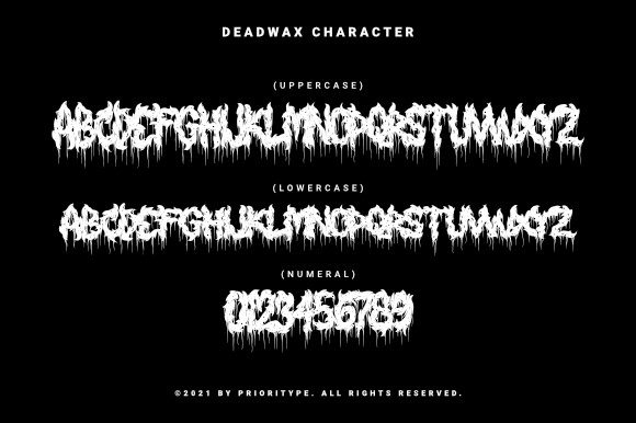 Deadwax Font - Preview 6