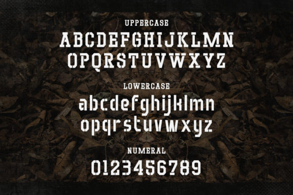 Destro Font - Preview 1