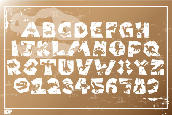 Dinopark Font - Preview 1