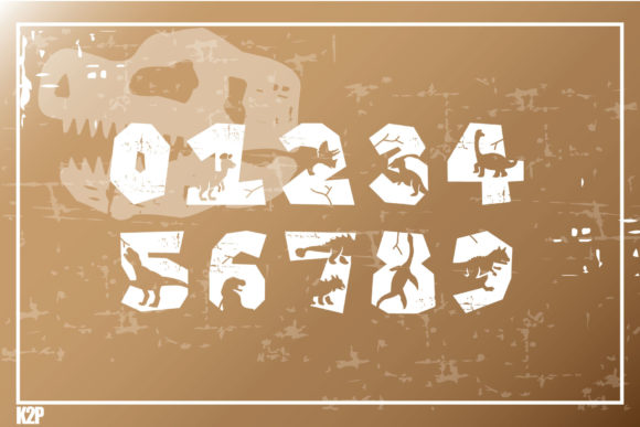 Dinopark Font - Preview 3