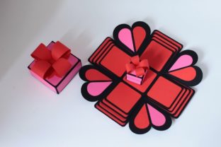 Exploding Box 3D · Creative Fabrica