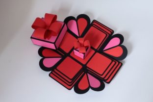Exploding Box 3D · Creative Fabrica