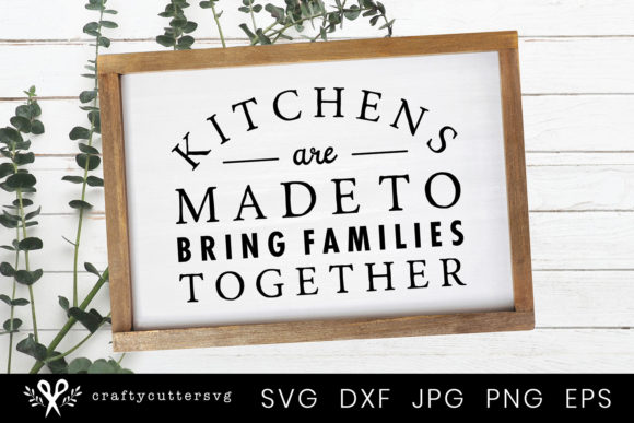 Farmhouse Kitchen Sign | Family Signs Home Decor