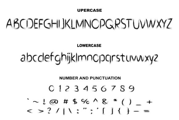 Feathers Font - Preview 2