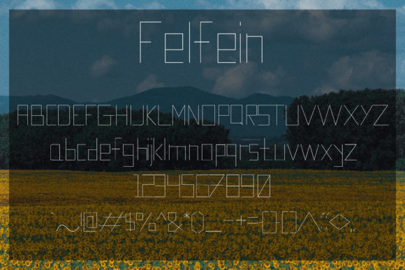 Felfein Font - Preview 4