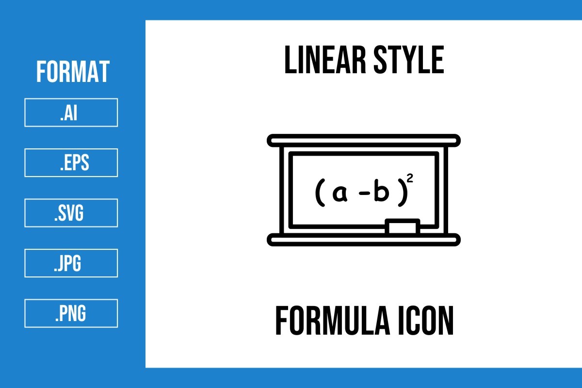 Formula Icon Graphic by mhd.usman00 · Creative Fabrica