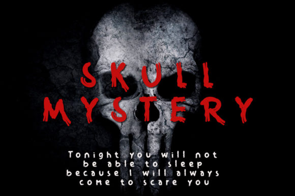 Ghost Death Font PNG with transparent background - Preview 1