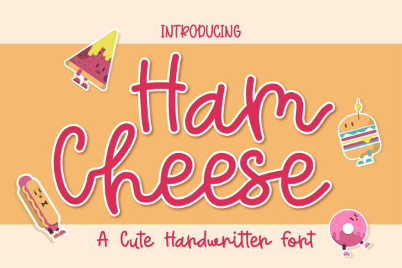 Ham Cheese Script & Handwritten Font By GoodMoodType