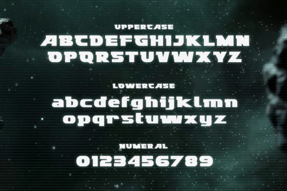 Last Mission Font PNG with transparent background - Preview 1