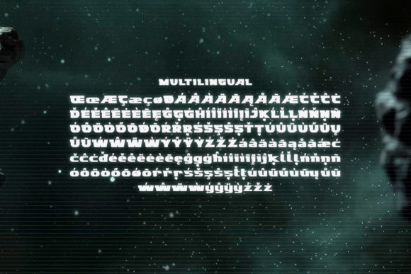Last Mission Font PNG with transparent background - Preview 3