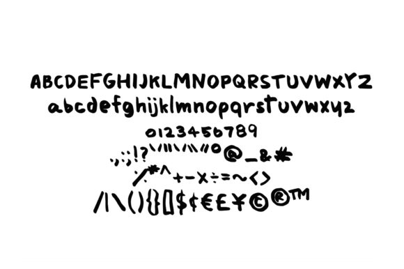 Lectureuno Font PNG with transparent background - Preview 2