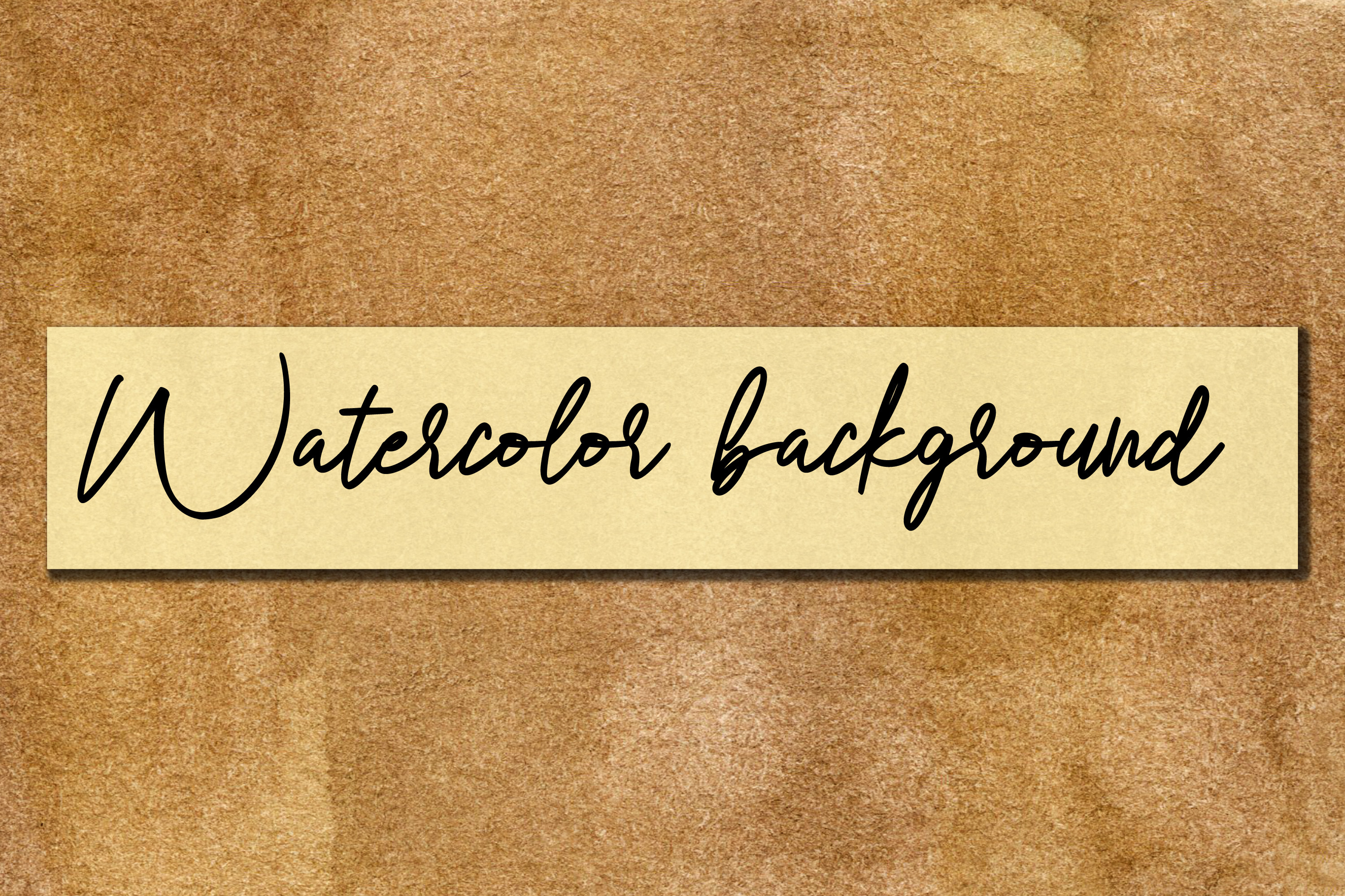 Light Brown Watercolor Texture.