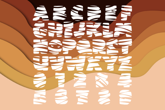 Little Mummy Duo Font PNG with transparent background - Preview 1