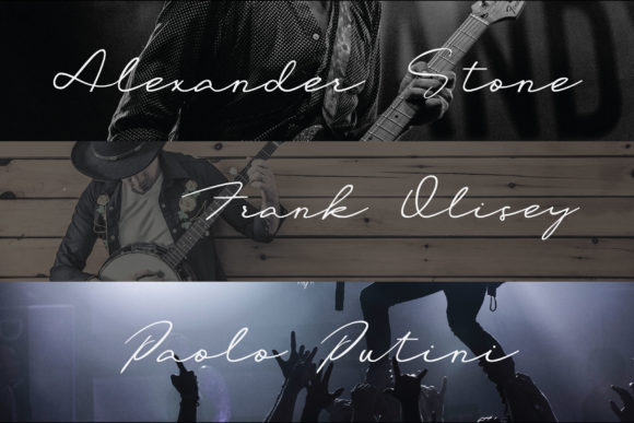Oliver Quin Font PNG with transparent background - Preview 3