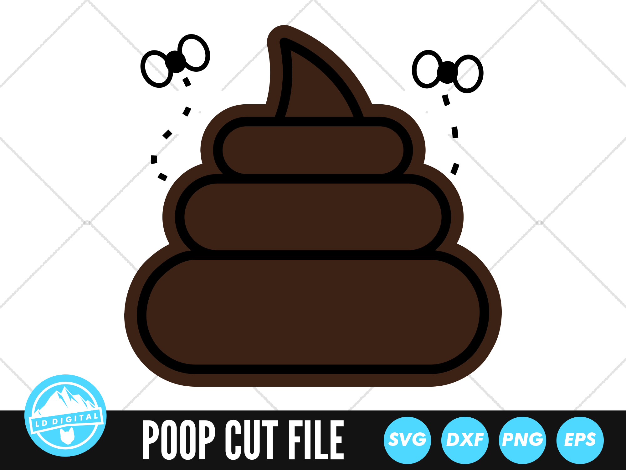 Poop SVG | Poo Emoji Cut File Graphic by lddigital · Creative Fabrica