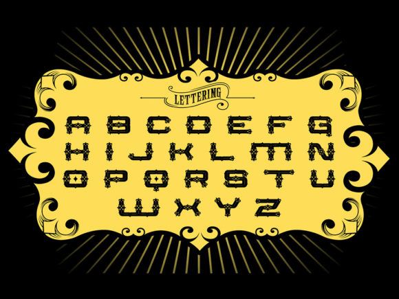 Santa Rosa Font PNG with transparent background - Preview 1