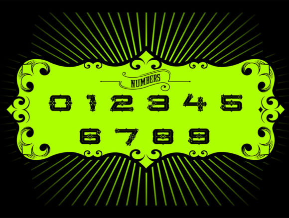 Santa Rosa Font PNG with transparent background - Preview 3