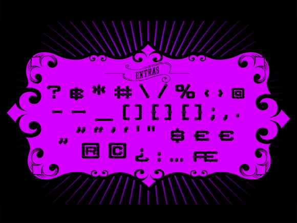 Santa Rosa Font PNG with transparent background - Preview 4