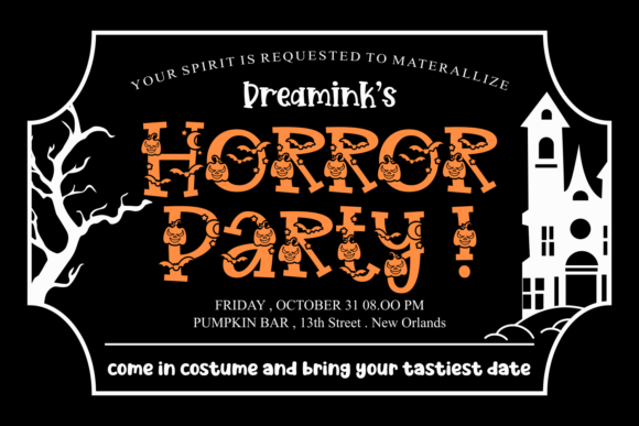 Always Creepy Font - Preview 3