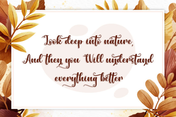 Autumn Font - Preview 1