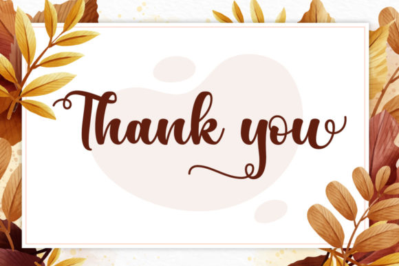 Autumn Font - Preview 4