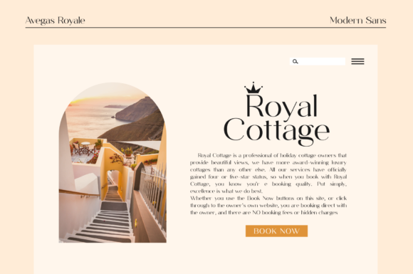 Avegas Royale Font - Preview 3
