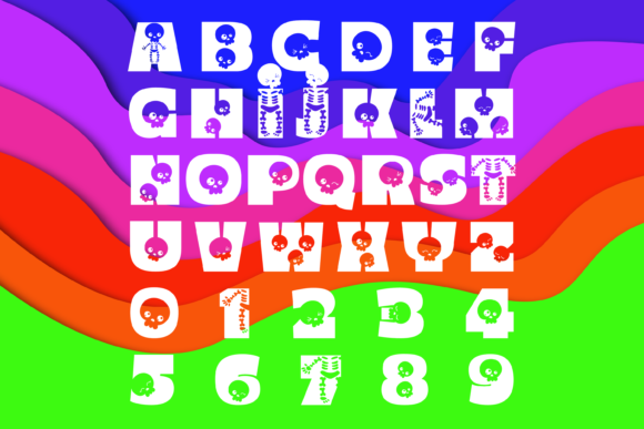 Baby Skull Font - Preview 1