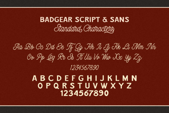 Badgear Font - Preview 4