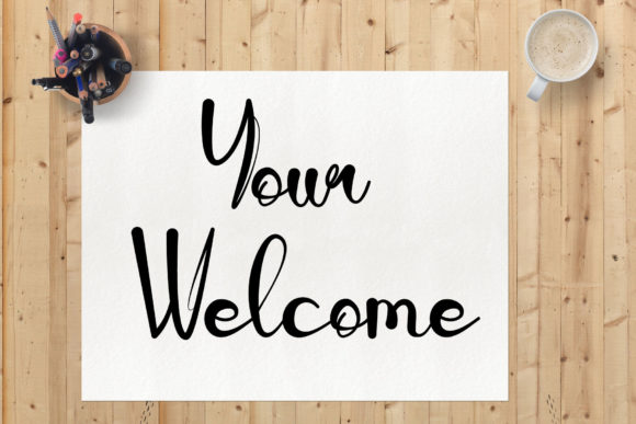 Beautiful Font - Preview 1