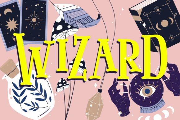 Beautiful Magic Font - Preview 1