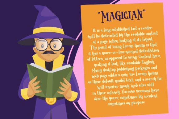 Beautiful Magic Font - Preview 2