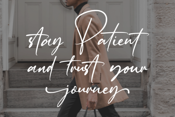 Berlione Signature Font - Preview 3