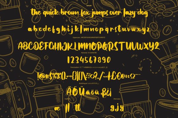 Bishos Font - Preview 5