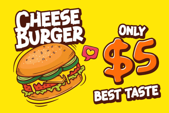 Bitten Cheese Font - Preview 1