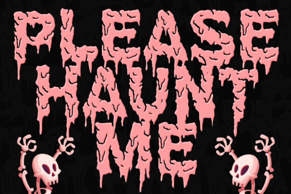 Brain Melt Font - Preview 1