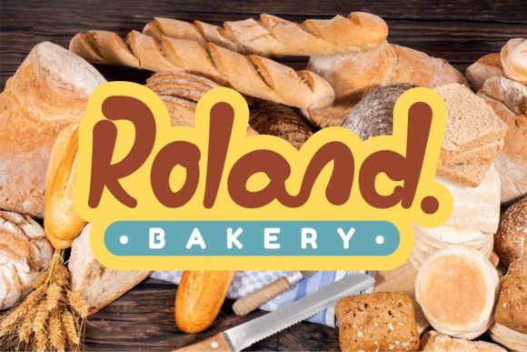 Cheesy Bread Font - Preview 1
