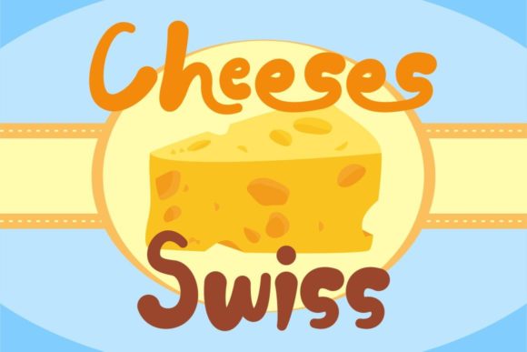 Cheesy Bread Font - Preview 5