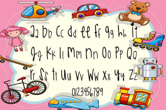 Cute Lolipop Font - Preview 4