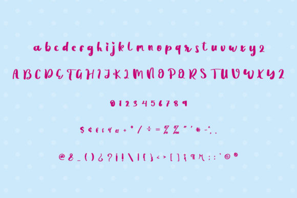 Daisy Fishing Font - Preview 3