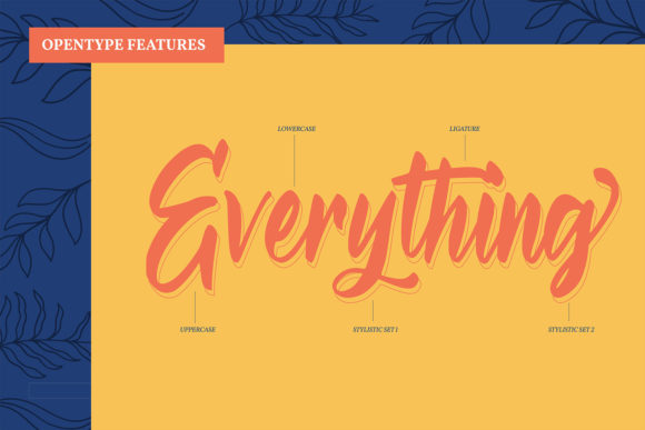 Deanthies Font - Preview 4