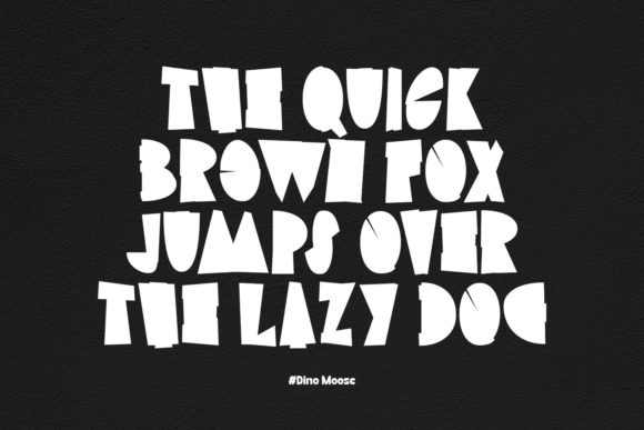 Dino Moose Font - Preview 6