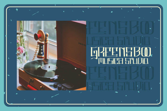 Galvados Font - Preview 2