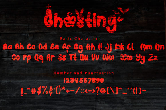 Ghosting Font - Preview 6