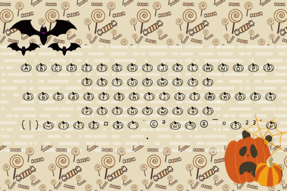 Hallow Candies Font - Preview 1